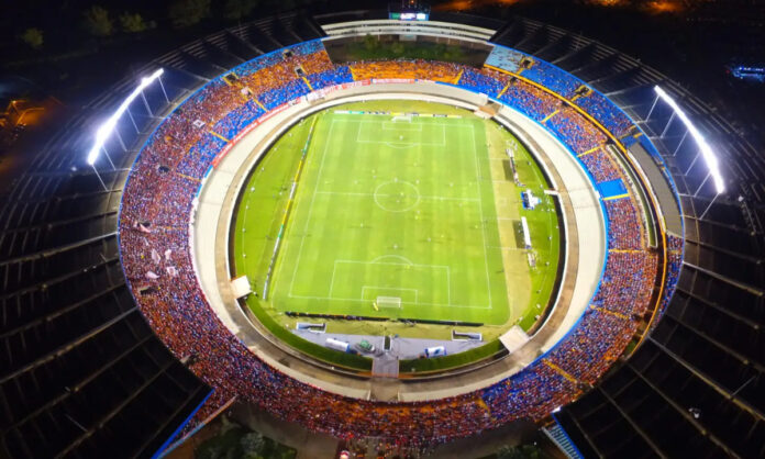 Estádio Serra Dourada, em Goiânia